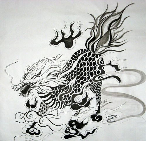 如果要画麒麟的画如何画