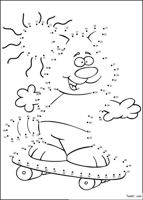 数字连线画1到10,数字连线画教案_b2b吧